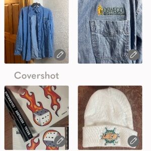 Denim Oswego University NY 3X+NEW Hat=Oswego State Lakers+2🔥🎲